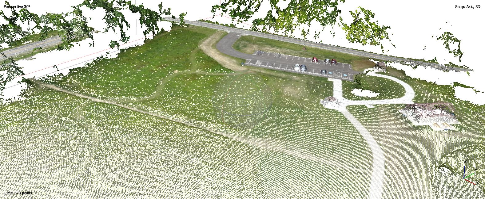 Nuage de points dense